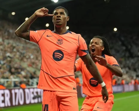 Striker spoils Newcastle's important evening and declares: ‘I am getting better at the Catalan club’